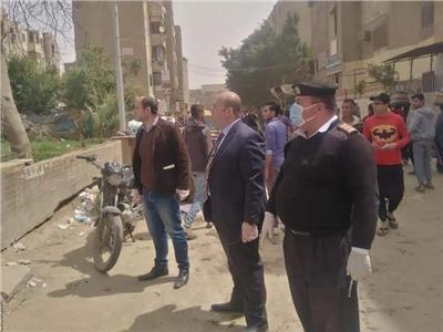 نائب محافظ الجيزة يقود حملة مكبرة على «سوق الإثنين» بمدينة الصف