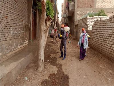 عزل قرية نهطاي بالغربية بعد إصابة ١٤ حالة بفيروس كورونا 