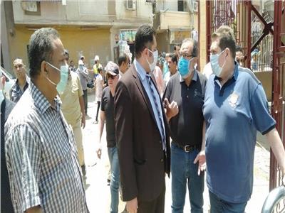 نائب محافظ القاهرة يتفقد أعمال تطوير سوق داير الناحية