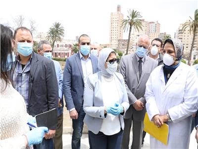 وزيرة الصحة: تطوير ورفع كفاءة 35 مستشفى حميات وصدر لتصبح مستشفيات للعزل