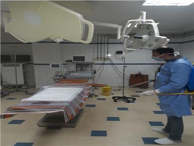 تعقيم مستشفى دار الشفا بطنطا بعد ظهور أول حالة إصابة بكورونا  
