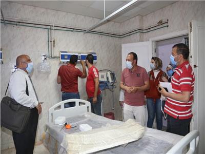 محافظة المنوفية: التأكد من استقبال حالات كورونا بالمستشفيات على مدار 24 ساعة