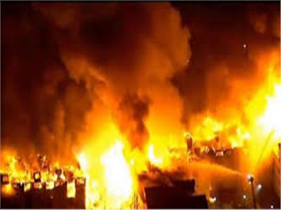 حريق هائل بمصنع حلويات بالشرقية إثر انفجار مولد الكهرباء