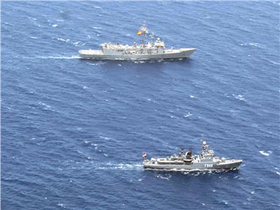 القوات البحرية المصرية والإسبانية تنفذان تدريبا عابرا بنطاق الإسطول الجنوبي بالبحر الأحمر