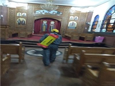 محافظ البحيرة: حملات موسعة لتطهير المساجد والكنائس بالتزامن مع بدء أداء الشعائر  