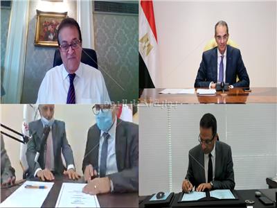 بروتوكول تعاون وزارتي التعليم العالي والاتصالات ووكالة الفضاء المصرية