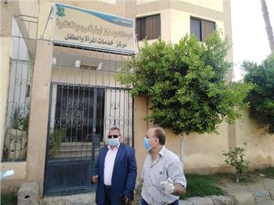 رئيس مدينة أبوقرقاص يتابع الخدمة الطبية بالمركز الطبي الشرقي