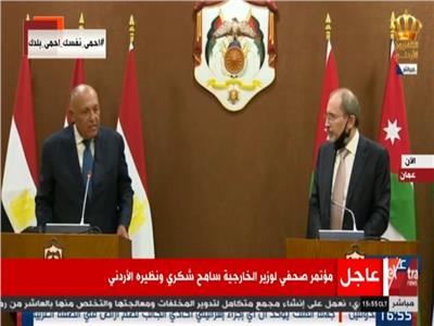 وزير الخارجية: نسعى لمزيد من التعاون مع الأردن لتحقيق طموحات الشعبين