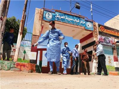 عزل 7 حالات مصابة بكورونا في مستسفيات شمال سيناء