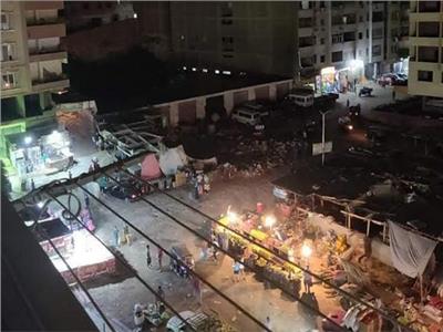 السيطرة على حريق منطقة التبة في مدينة نصر دون إصابات