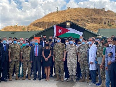 افتتاح المستشفى الميداني الأردني في لبنان