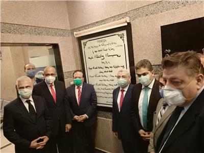 رئيس جامعة طنطا يفتتح أعمال التطوير بمستشفى الرمد الجامعي