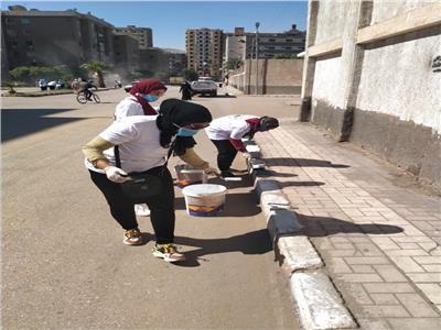 صور| أسيوط تطلق مبادرة «مصر جميلة» لتنظيف الشوارع 