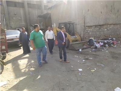 رفع 12 طنا مخلفات وأتربة من شوارع مدينة المنيا‎