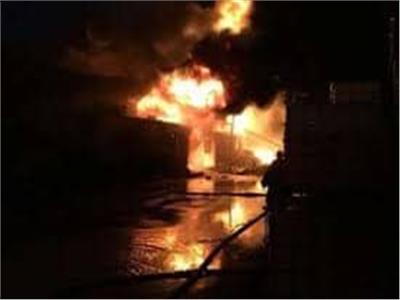 إصابة 7 عمال باختناق في حريق مخزن فندق بالغردقة