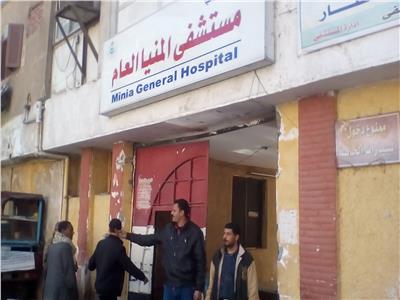 مستشفى المنيا: خروج 16 مصابا في حوادث تصادم وانقلاب بعد تماثلهم للشفاء