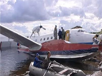 فيديو| حادث جوى للسفينة الطائرة الروسية يظهر قدرتها على البقاء
