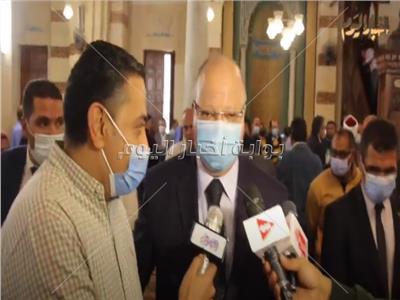 فيديو| محافظ القاهرة: تطوير مسجد الإمام الشافعى ضمن خطة التطوير 