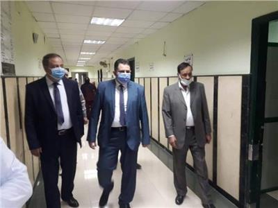 نائب محافظ القاهرة يتفقد مستشفى السنابل بحدائق القبة