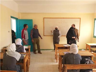 انتظام الدرسة بالشيخ زويد الإعدادية بعد إغلاقها منذ عام 2017