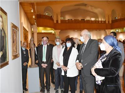 وزيرة الثقافة تعيد افتتاح متحف الفن الحديث مجاناً أمام الجمهور حتى نهاية ديسمبر