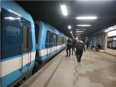 «مترو الأنفاق» تعلن الطوارىء وتخفيض سرعة القطارات لهذا السبب