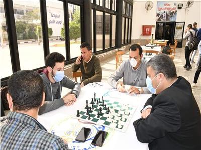 ختام فعاليات بطولة الشطرنج المفتوحة بجامعة القناة