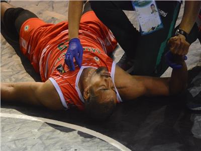 في ثاني أيام تصفيات أفريقيا لكرة السلة.. إصابة لاعب منتخب المغرب بإرتجاج بالمخ 