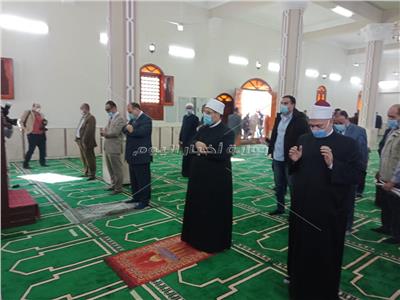 وزير الأوقاف ومحافظ أسيوط يفتتحان مسجد الأمير سنان بديروط  |صور