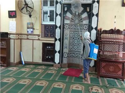 «أوقاف الإسكندرية»: حملات تعقيم وتطهير المساجد تتم بشكل دوري