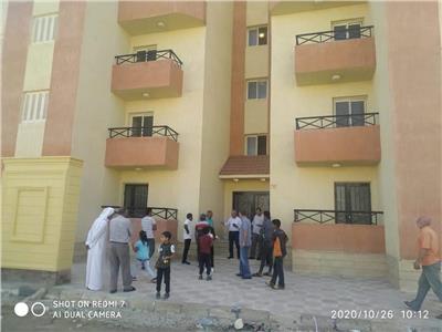 تسليم 1176 وحدة سكنية لأسر المنقولين رفح والشيخ زويد 