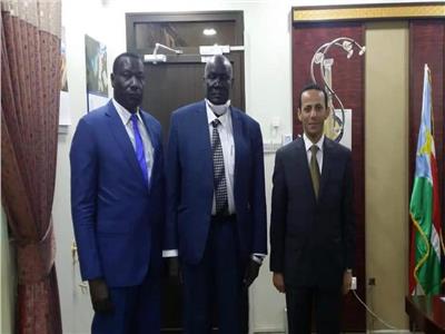 بحث سبل تعزيز التعاون التجاري بين مصر وجنوب السودان 