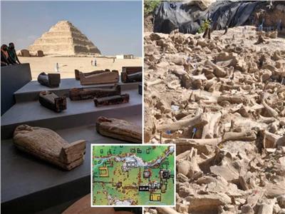 «كشف سقارة» ضمن أهم 7 اكتشافات أثرية في العالم 2020