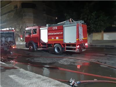 فصل الكهرباء عن نادي نقابة المهندسين بعد حريق «الكافتيريا»