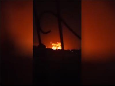  لحظة قصف الطائرات الإسرائيلية لقطاع غزة.. فيديو