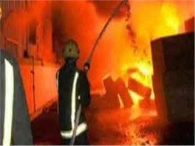 إصابة 8 عمال فى حريق هائل بمخبز بلدى بالشرقية