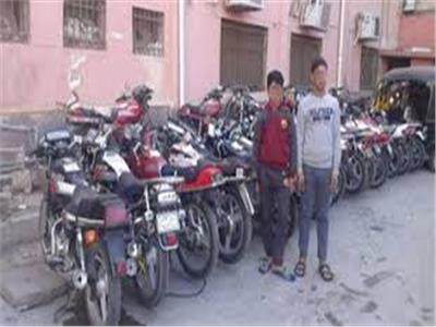 حبس تشكيلين عصابيين لسرقة الدراجات البخارية بسوهاج