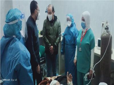 «صحة قنا» تتفقد مستشفى فرشوط للعزل للتأكد من توافر العلاج والأكسجين