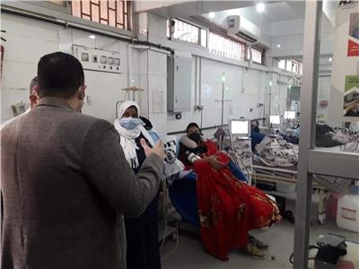 نائب محافظ القاهرة يتفقد مستشفى الزاوية الحمراء العام