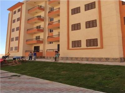 انتهاء تنفيذ 203 عمارات سكنية جديدة بمدينة السادات
