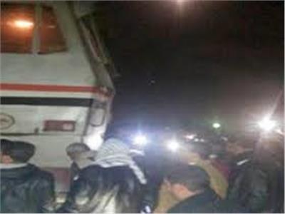 سيارة نقل تتسبب في توقف حركة قطار «مطروح» المتجه للقاهرة 