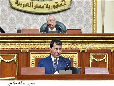 حفيد الرئيس السادات ينتقد أداء وزير الشباب تحت قبة البرلمان