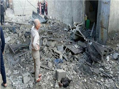 بالصور| انفجار مجهول السبب يوقع 15 مصابا بقطاع غزة