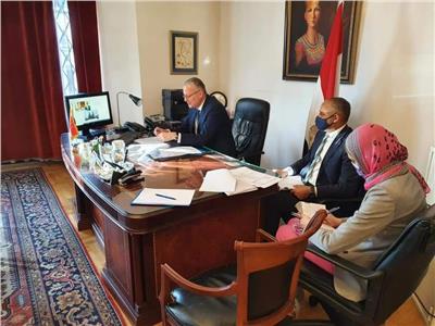 السفير المصري في وارسو يلتقي وكيل وزارة التنمية الاقتصادية البولندي