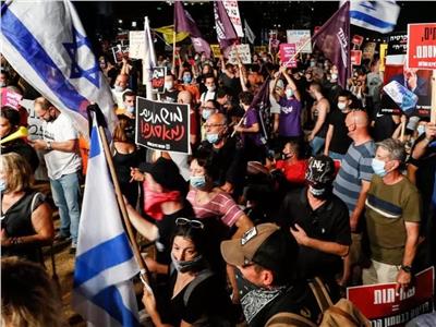 الشرطة الإسرائيلية تعتقل 13 بعد احتجاجات على إغلاق كورونا