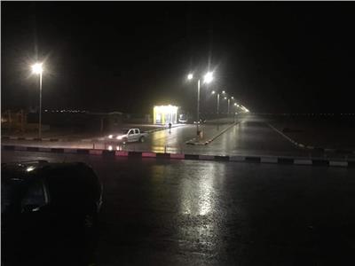 أمطار غزيرة وثلوج تضرب 3 مدن بجنوب سيناء 