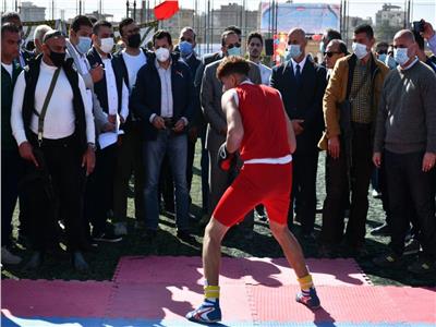 وزير الرياضة يشهد اطلاق معسكر لاعبي مشروع الموهبة والبطل الأوليمبي