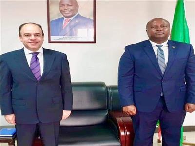 وزير الخارجية البوروندي يستقبل السفير المصري لبحث تعزيز العلاقات الثنائية