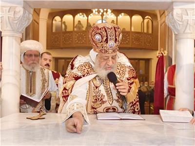 البابا تواضروس يصل كنيسة العذراء بالاسكندرية لتدشينها 