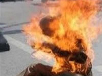 شاب يُشعل النيران في نفسه داخل محطة وقود في طنطا